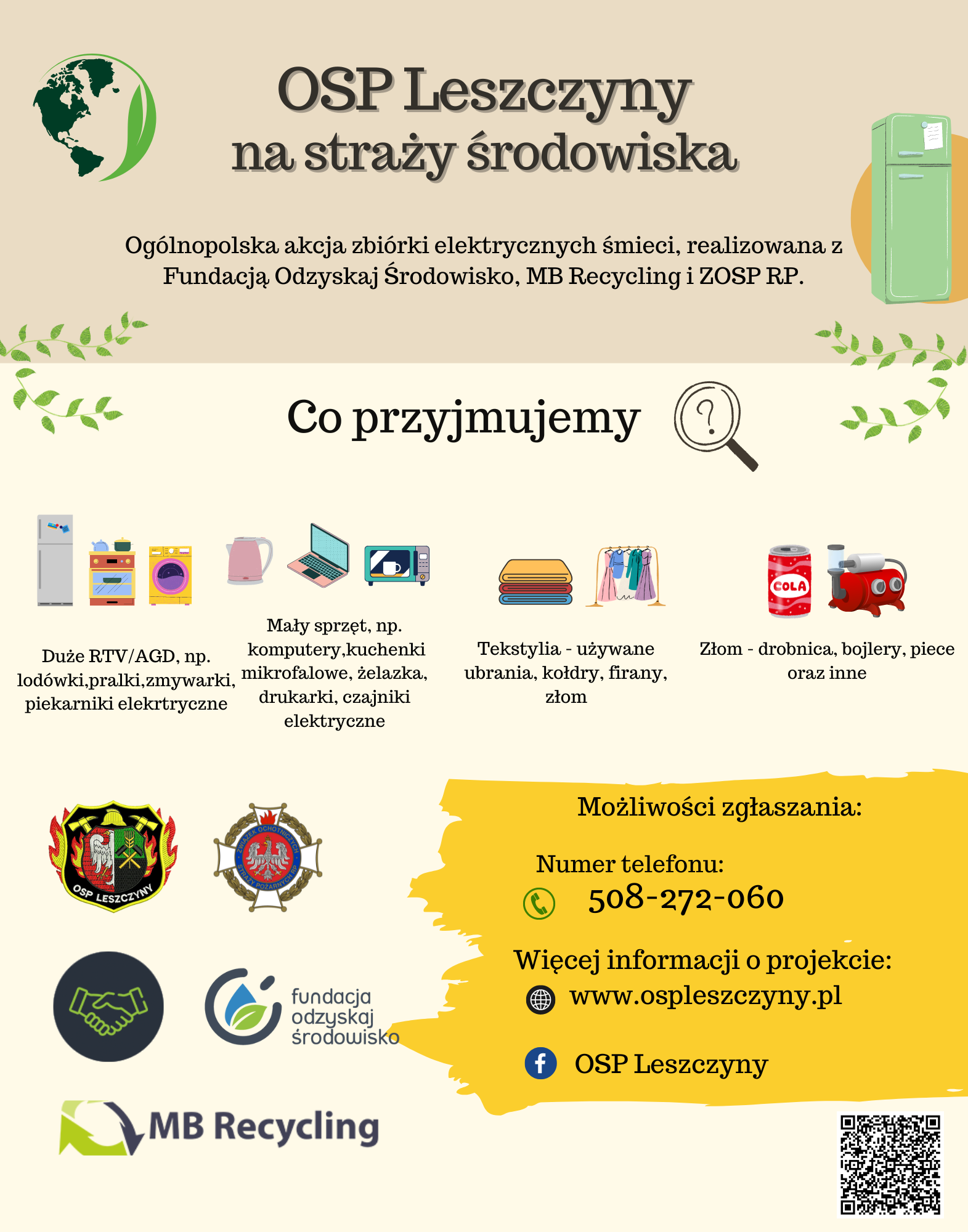 Ogólnopolska akcja zbiórki elektrycznych śmieci realizowana z Fundacją Odzyskaj Środowisko i MB Recycling 6